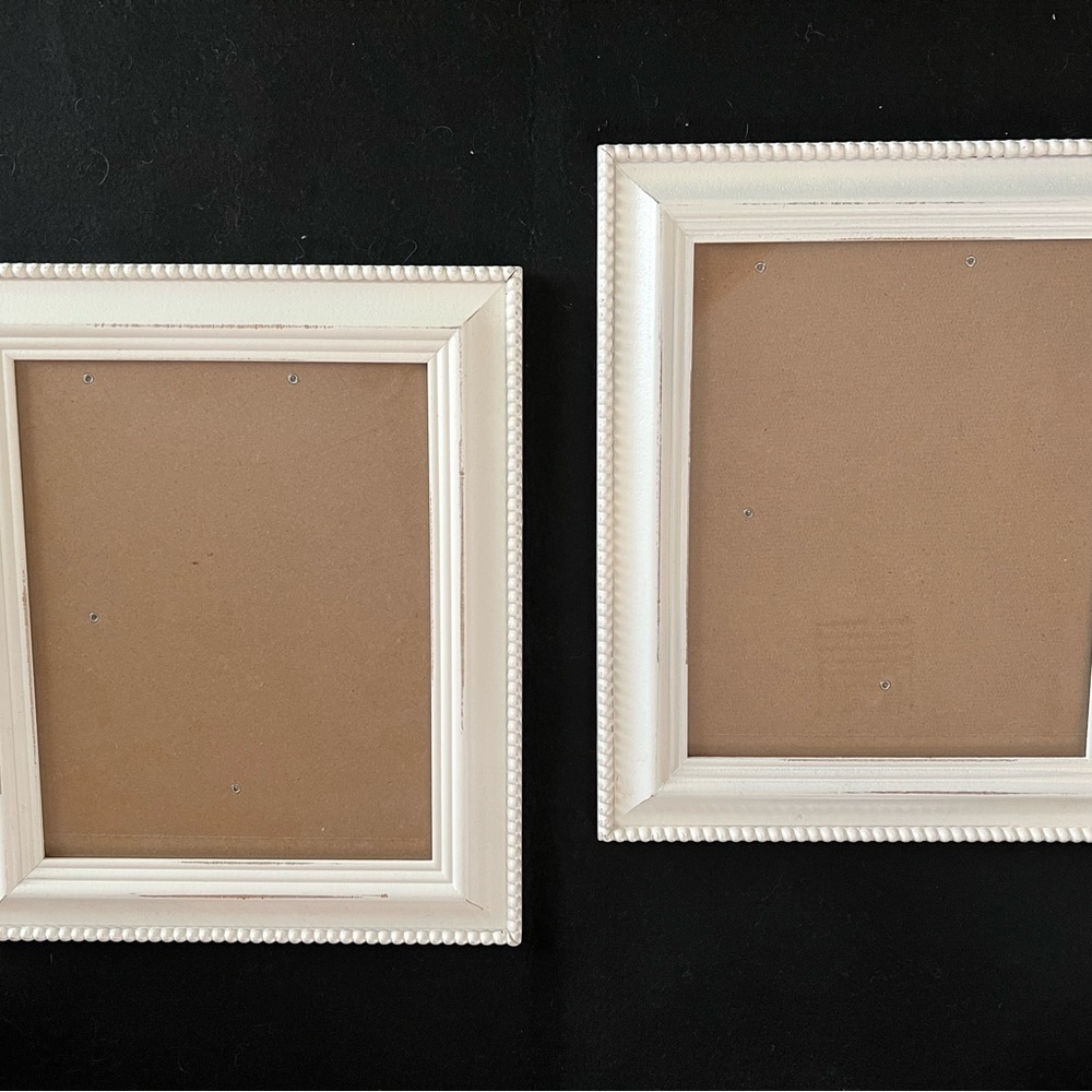 🖼️ 2 Shabby Chic Picture Frames for $27 !! •NWOT •Excellent condition